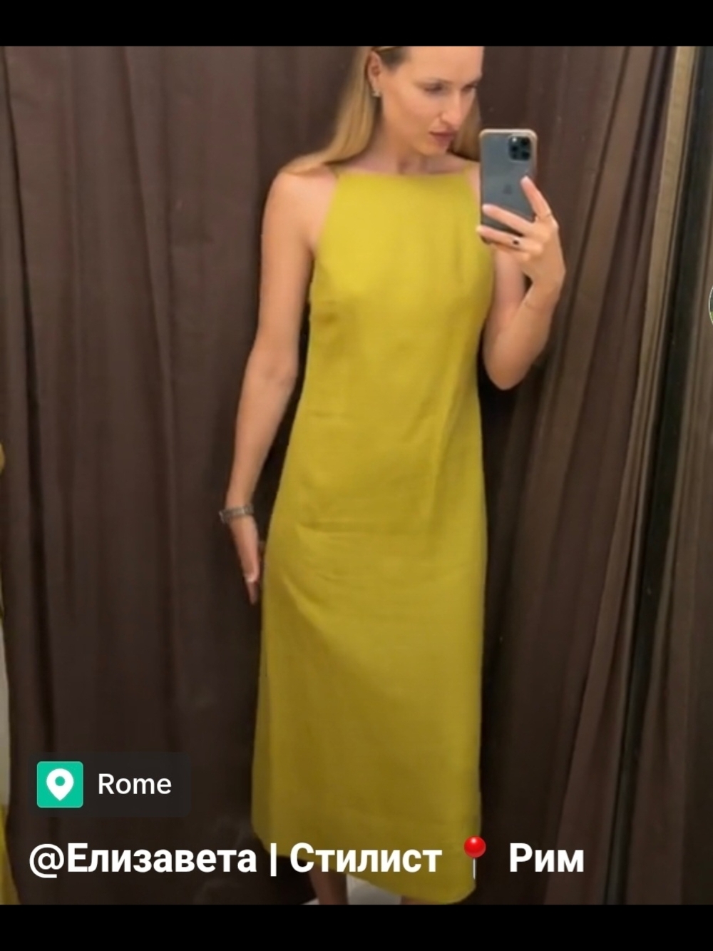 Zara Sleeveless Midi Dress in Mustard Yellow
